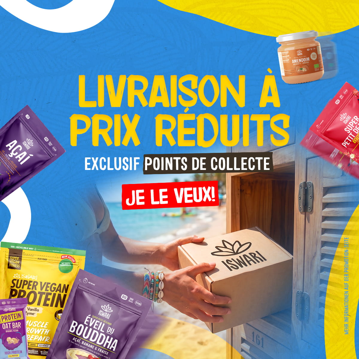 Livraison à prix réduits pour les achats supérieurs à 50eur